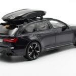 Audi RS6 C8 Avant Mythos Czarny z Carbonowym Dachem Edycja Azja GT Spirit 1:18