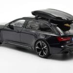 Audi RS6 C8 Avant Mythos Czarny z Carbonowym Dachem Edycja Azja GT Spirit 1:18