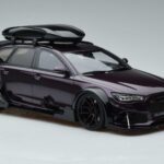 Audi RS6 C7 Avant z Body Kitem Fioletowy GT Spirit 1:18