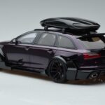 Audi RS6 C7 Avant z Body Kitem Fioletowy GT Spirit 1:18