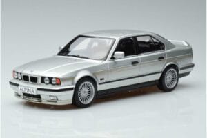 BMW Alpina B10 4.6 E34 Srebrny MCG 1:18