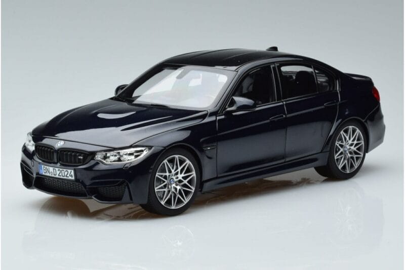 BMW M3 F80 Competition Niebieski Norev 1:18