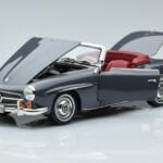 Mercedes 190 SL W121 Roadster Szary Norev 1:18