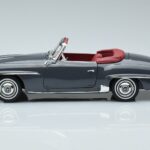 Mercedes 190 SL W121 Roadster Szary Norev 1:18