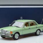 Mercedes 200 W123 Zielony Norev 1:18
