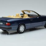 Mercedes 300 CE-24 A124 Kabriolet Nautical Blue Limitowana Edycja Norev 1:18