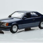 Mercedes 300 CE-24 C124 Coupé Nautical Blue Limitowana Edycja Norev 1:18