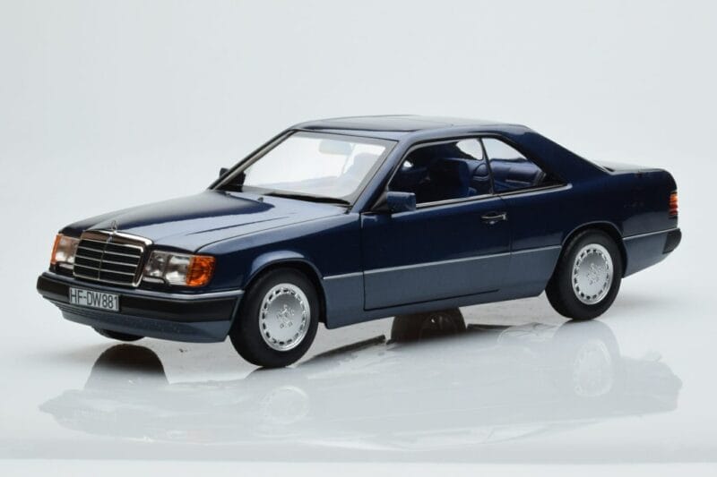 Mercedes 300 CE-24 C124 Coupé Nautical Blue Limitowana Edycja Norev 1:18