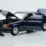 Mercedes 300 CE-24 C124 Coupé Nautical Blue Limitowana Edycja Norev 1:18