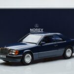 Mercedes 300 CE-24 C124 Coupé Nautical Blue Limitowana Edycja Norev 1:18