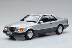 Mercedes 300 CE-24 C124 Coupe Srebrny Norev 1:18