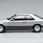 Mercedes 300 CE-24 C124 Coupe Srebrny Norev 1:18