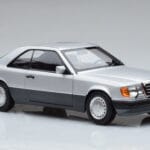 Mercedes 300 CE-24 C124 Coupe Srebrny Norev 1:18