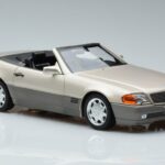 Mercedes 500 SL R129 Srebrny Dymny Norev 1:18