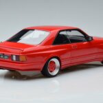 Mercedes 560 SEC W126 Widebody Czerwony Otto 1:18