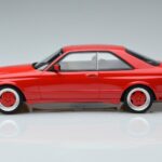 Mercedes 560 SEC W126 Widebody Czerwony Otto 1:18
