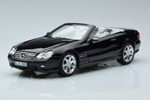 Mercedes SL500 R230 Czarny Norev 1:18