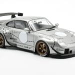 Porsche 911 993 RWB Silver Phantom Edycja Azja GT Spirit 1:18