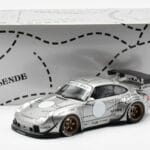Porsche 911 993 RWB Silver Phantom Edycja Azja GT Spirit 1:18