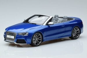 Audi RS5 B8 Kabriolet Niebieski GT Spirit 1:18
