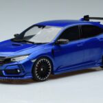 Honda Honda Civic FK8 Type R Hatchback Mugen Niebieski Otto 1:18 1:18 Żywica