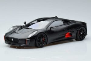 Jaguar C-X75 Coupe Czarny Almost Real 1:18