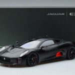 Jaguar Jaguar C-X75 Coupe Czarny Almost Real 1:18 1:18 Metal