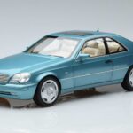 Mercedes Mercedes CL600 C140 Niebieski Metalik Norev 1:18 1:18 Metal