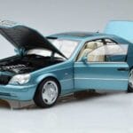 Mercedes Mercedes CL600 C140 Niebieski Metalik Norev 1:18 1:18 Metal