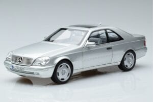 Mercedes CL600 C140 Srebrny Metaliczny Norev 1:18