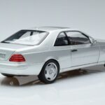 Mercedes Mercedes CL600 C140 Srebrny Metaliczny Norev 1:18 1:18 Metal
