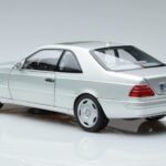 Mercedes Mercedes CL600 C140 Srebrny Metaliczny Norev 1:18 1:18 Metal