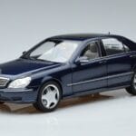 Mercedes Mercedes AMG S55 W220 Sedan Niebieski Norev 1:18 1:18 Metal