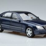 Mercedes Mercedes AMG S55 W220 Sedan Niebieski Norev 1:18 1:18 Metal