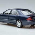 Mercedes Mercedes AMG S55 W220 Sedan Niebieski Norev 1:18 1:18 Metal