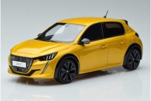 Peugeot 208 GT Line Żółty Otto 1:18