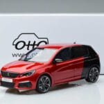 Peugeot Peugeot 308 T9 GTI Czerwony Otto 1:18 1:18 Żywica