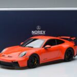 Porsche Porsche 911 992 GT3 Coupe Pomarańczowy Norev 1:18 1:18 Metal