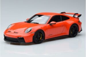 Porsche 911 992 GT3 Coupe Pomarańczowy Norev 1:18
